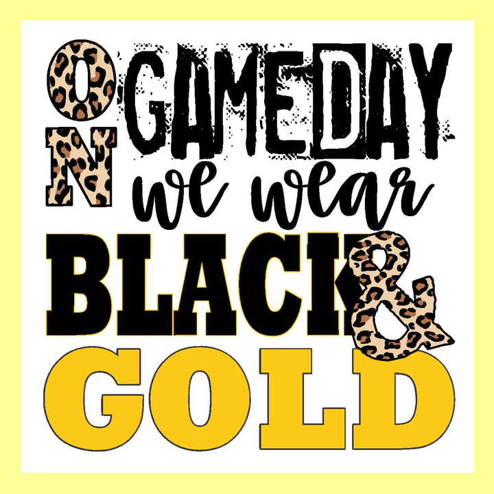 On Gameday We Wear Square Pillow Swap