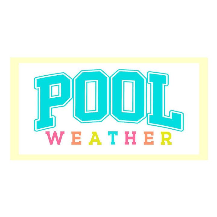 Pool Weather Lumbar Pillow Swap