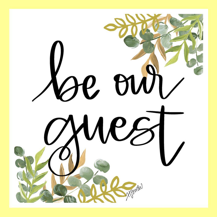 Be Our Guest Pillow Swap